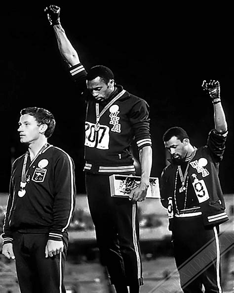 Black Power Salute Poster Famous Photo Print From 1968 Black | Etsy in ...