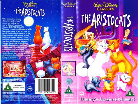 The Aristocats - UK 1995 VHS cover | VHS cover for "The Aris… | Flickr