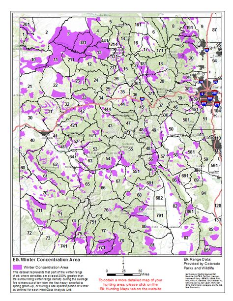 Colorado Elk Migration Map - Living Room Design 2020