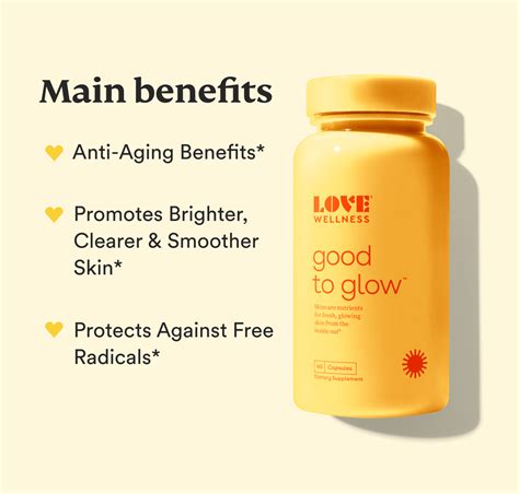 Good to Glow | Collagen Supplements | Love Wellness