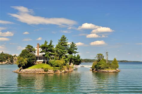 The littlest international bridge | Saint lawrence river, Canada travel, Vacation trips