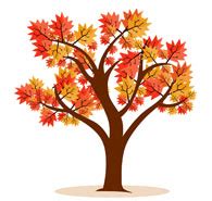 fall trees clip art - Clip Art Library