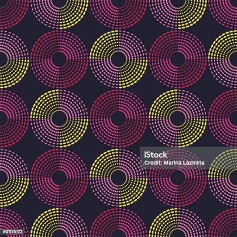 Polka Dot Seamless Pattern Point Texture Vector Illustration Textile Rapport Stock Illustration ...