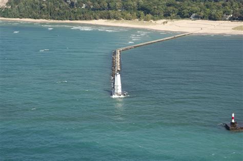 Frankfort Lighthouse in Frankfort, MI, United States - lighthouse ...