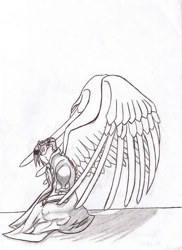 Kneeling Angel by Kilnmouth on DeviantArt