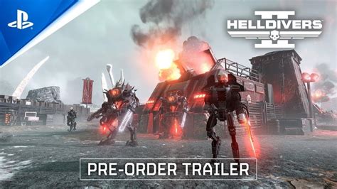 Helldivers 2 - Automaton Pre-Order Trailer | PS5 & PC Games | N4G