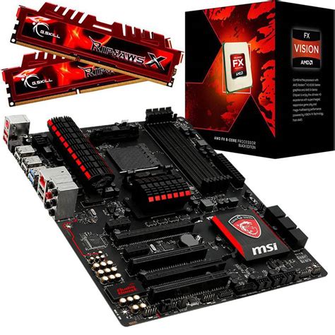 Bundle Deal: AMD FX-8350 Black Edition CPU + MSI 970 Motherboard + G.Skill 8GB - FD8350FRHKBOX ...