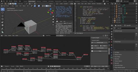 Node-Based Game Engine Addon NeuroBGE for Blender 2.9 - Released ...