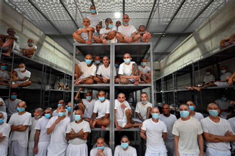 Inside El Salvador's mega-prison holding 12,000 alleged gangsters