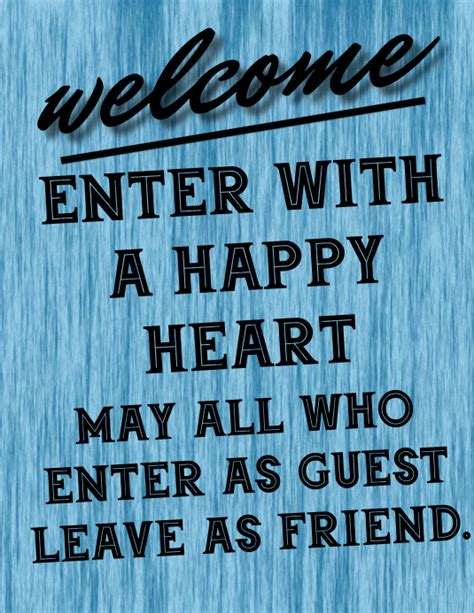 welcome quotes Template | PosterMyWall