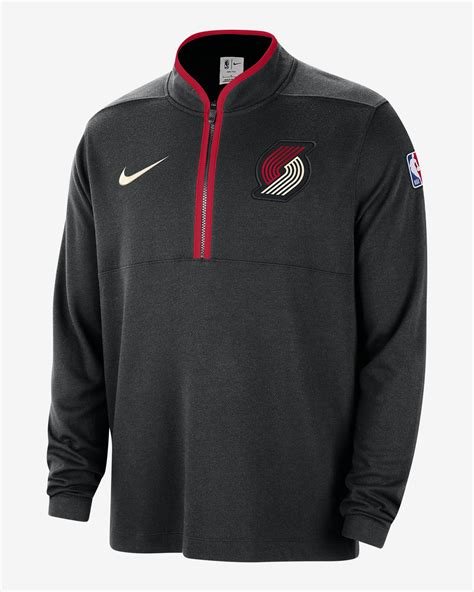 Portland Trail Blazers 2023/24 City Edition Men's Nike Dri-FIT NBA 1/2 ...