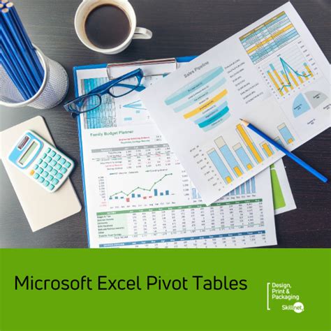 Microsoft Excel Pivot Tables - Training for Design, Print & Packaging ...