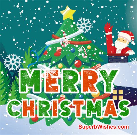 Christmas Animated Snowflakes GIF | SuperbWishes.com