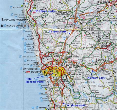 Mapas de Porto - Portugal | MapasBlog