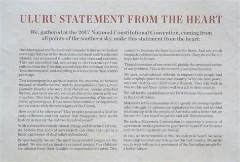 ECAJ Statement on third anniversary of Uluru Statement from the Heart ...