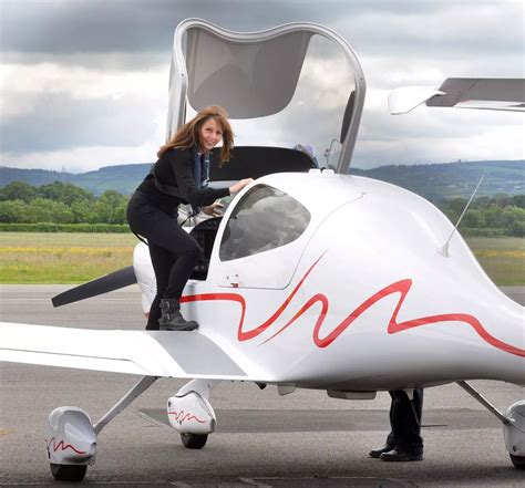 Carol Vorderman and her plane - Mirror Online