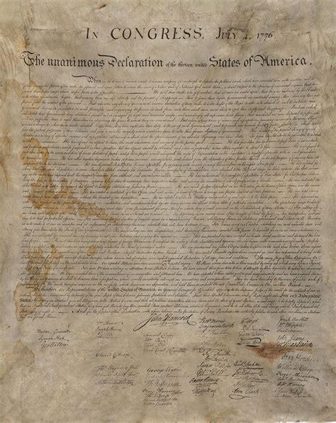 A rare copy of the Declaration of Independence survived the Civil War ...