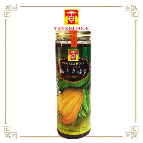 Tan KIm Hock Essence Finger Citron陈金福佛手香橼蜜 | Shopee Malaysia