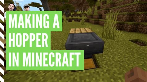 How To Make A Hopper In Minecraft (And Use It)