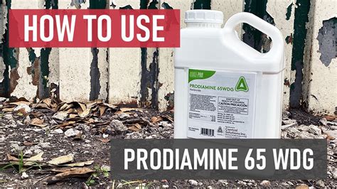 How to Use Prodiamine 65 WDG Pre-Emergent Herbicide - YouTube