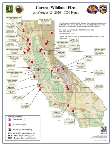 Maps: See where wildfires are burning and who’s being evacuated in the Bay Area