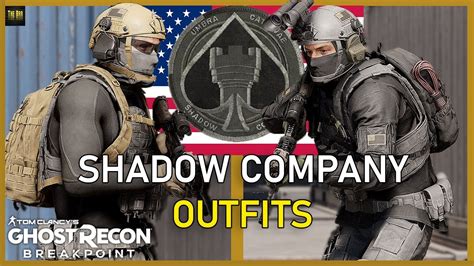 Modern Warfare II Shadow Company Outfits | Ghost Recon Breakpoint - YouTube