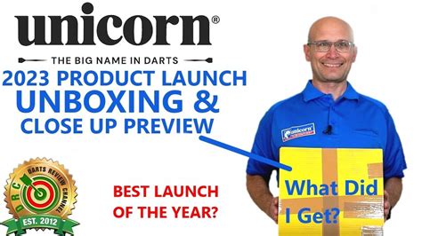 UNICORN 2023 LAUNCH UNBOXING AND CLOSE UP PREVIEW OF NEW DARTS - YouTube