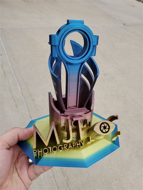 Custom designed and 3D printed Trophy | Etsy