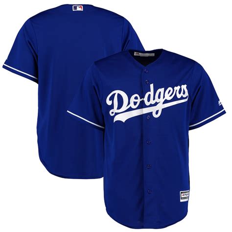 Majestic Los Angeles Dodgers Royal Official Cool Base Alternate Jersey