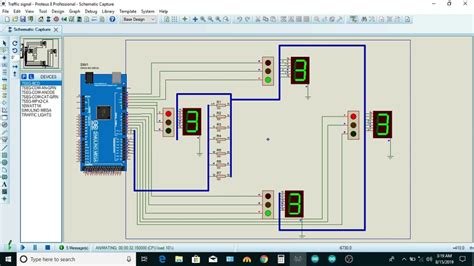 Traffic Light With Arduino Proteus Isis Youtube - Vrogue