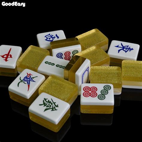 40mm Luxury Mahjong Set Mahjong Games Chinese Mahjong Set 144 Pcs Home Games Chinese Funny ...