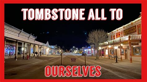 Tombstone Arizona Was a Ghost Town - YouTube