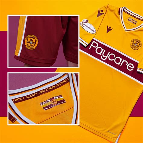 Motherwell FC 2021-22 Macron Home Kit - Todo Sobre Camisetas