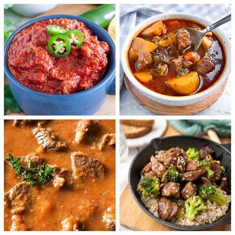 Top 3 Beef Stew Meat Recipes