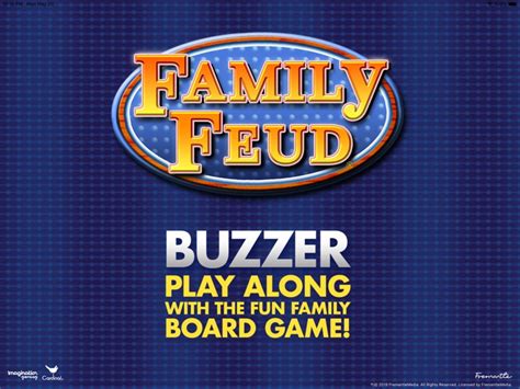 Family Feud Buzzer + by Imagination Entertainment Pty Ltd