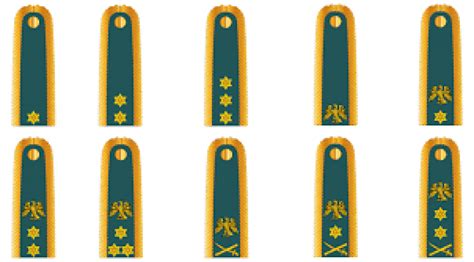 Nigerian Army Ranks Badges Picture