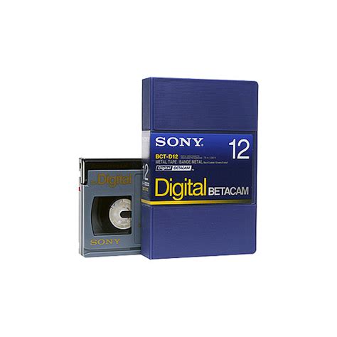 Digital Betacam Tape : Sony BCT-D12 - Digitalkop.net