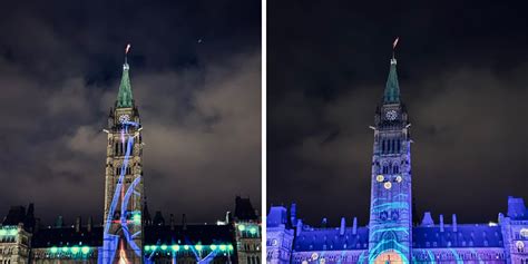 Ottawa's Parliament Hill Has A New Dazzling Holiday Show & Here's A ...