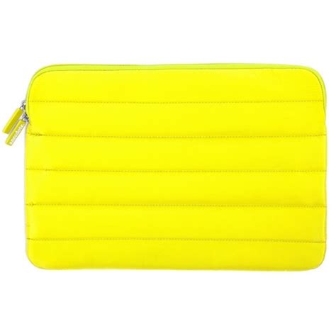 Anecdote Puffer Laptop Case - 15/16 Inch - Neon Yellow : Target