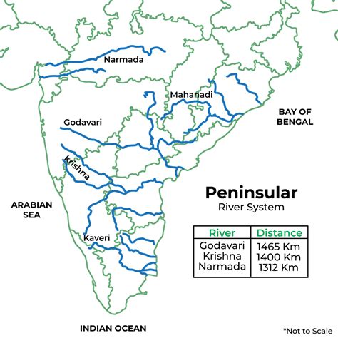 Map Of India Godavari River