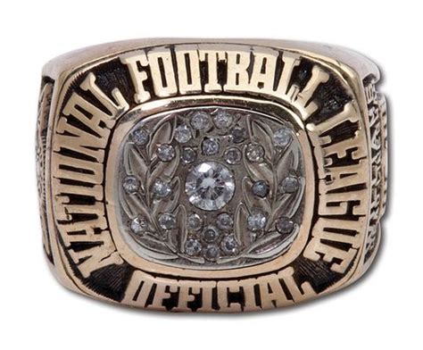 1992 NFL OFFICIAL (HEAD LINESMAN) 10K GOLD SUPER BOWL XXVI RING ...