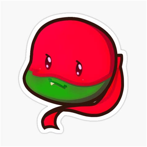 "ROTTMNT Raph" Sticker for Sale by don-othellito | Redbubble