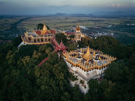 These Astounding Aerial Photos Show The Beauty Of Buddhist Temples In Myanmar | FREEYORK