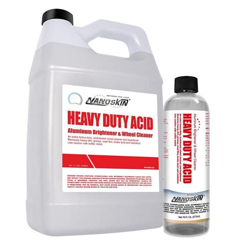 HEAVY DUTY ACID Aluminum Brightener & Wheel Cleaner 4:1 – NANOSKIN Car ...