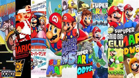 The Evolution of Super Mario Games (1983-2021) - YouTube