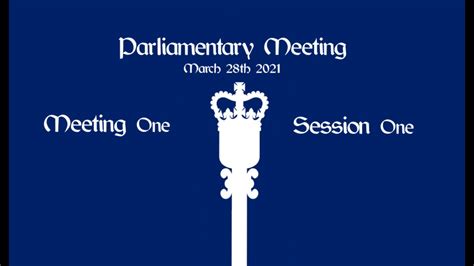 House of Commons Meeting March 28th 2021 - YouTube