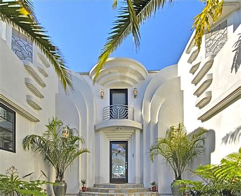 art deco home entry/exterior | Art deco home, Art deco buildings, Art deco architecture