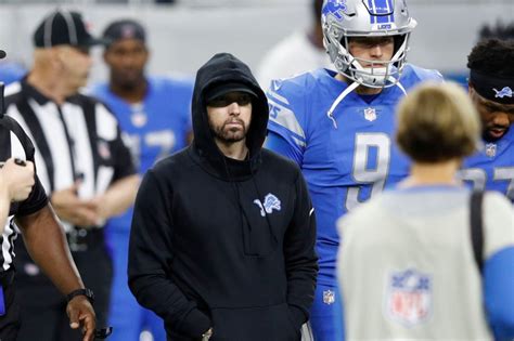 Eminem Begs Detroit Lions Head Coach to Sign Him for Playoff Game | Us Weekly