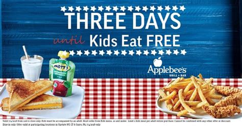 Kids Eat FREE at Applebee’s on the 4th of July! - Common Sense With Money