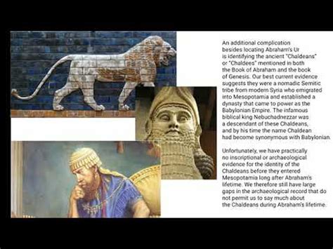 The Book of Abraham Ur of the Chaldees - YouTube